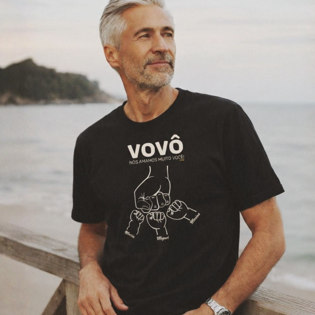 Vovô, nós amamos muito você