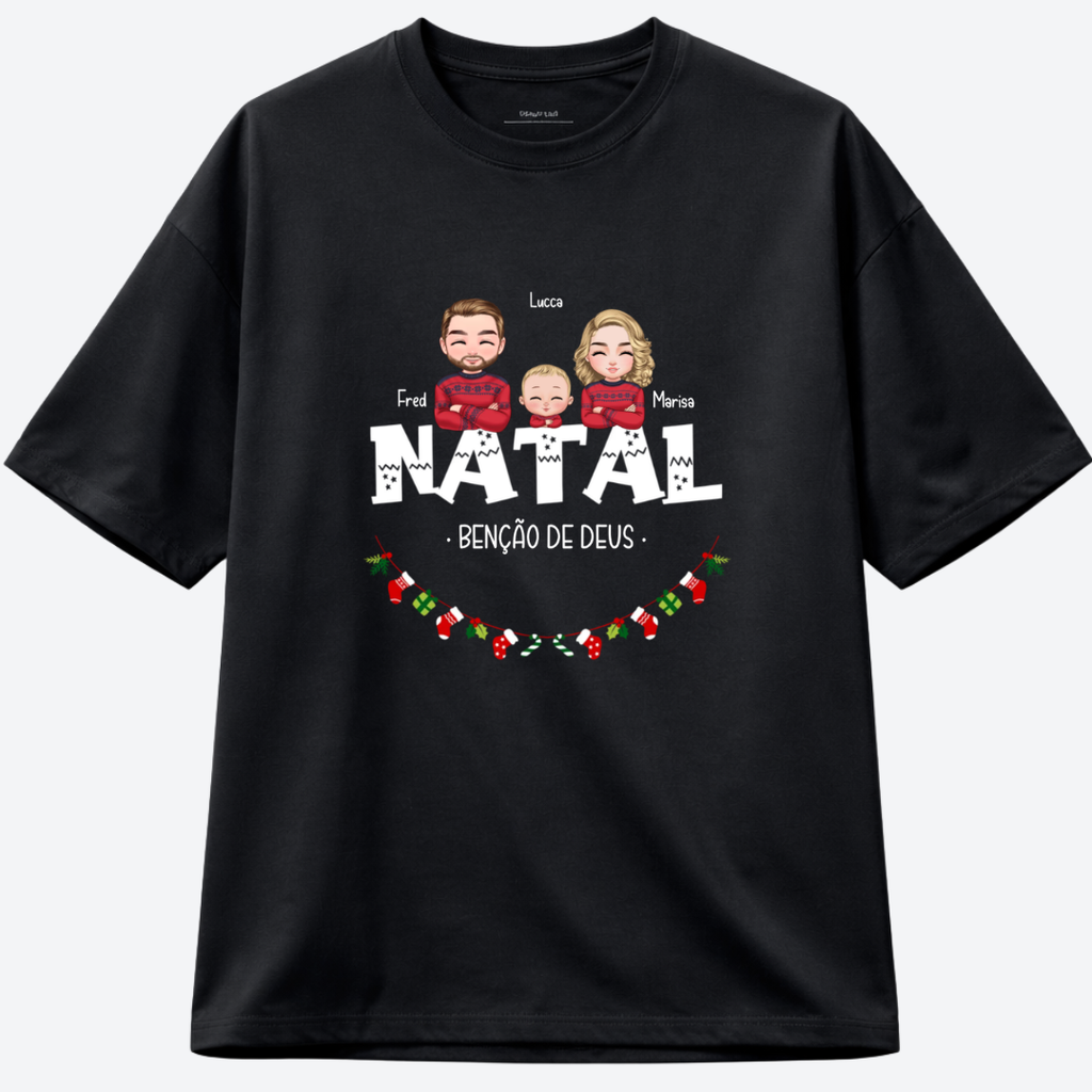 Família Natalina - Oversized