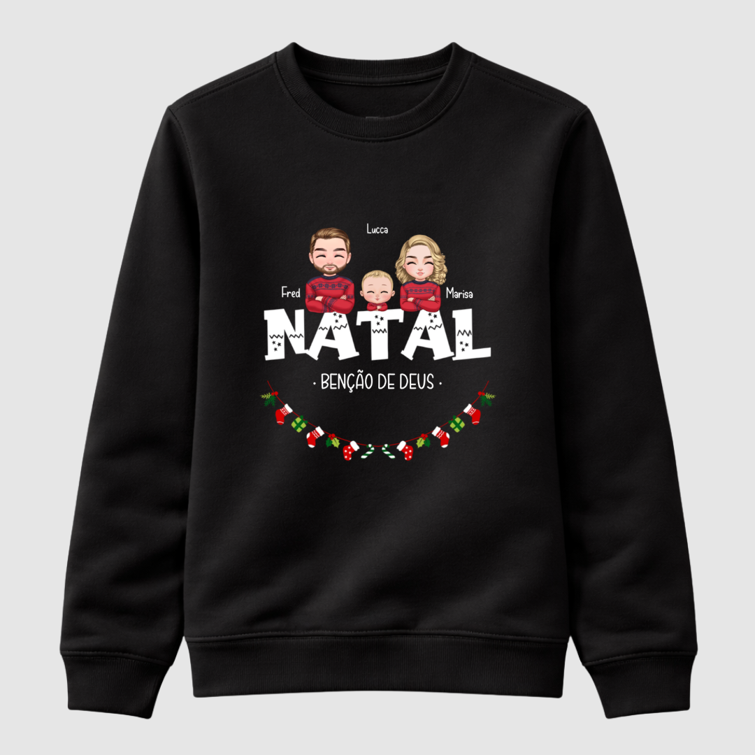 Família Natalina - Suéter
