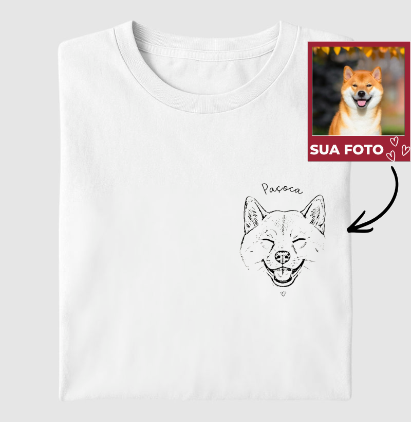 Amor em Rabiscos (rosto do seu pet)