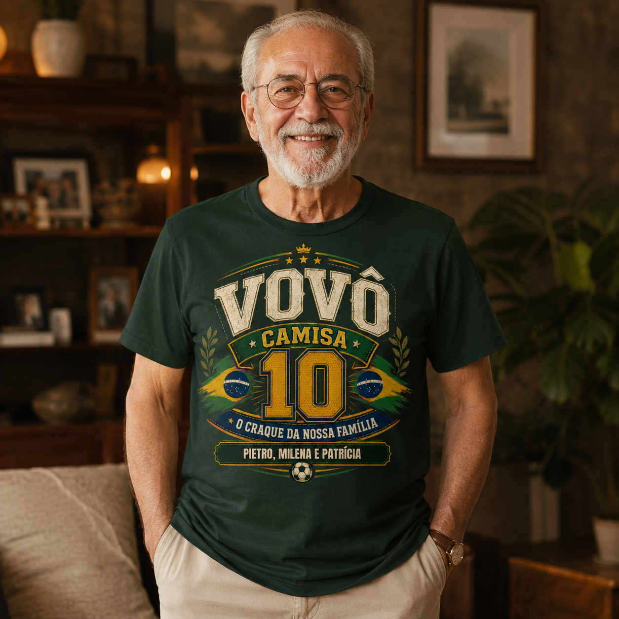 Vovô camisa 10