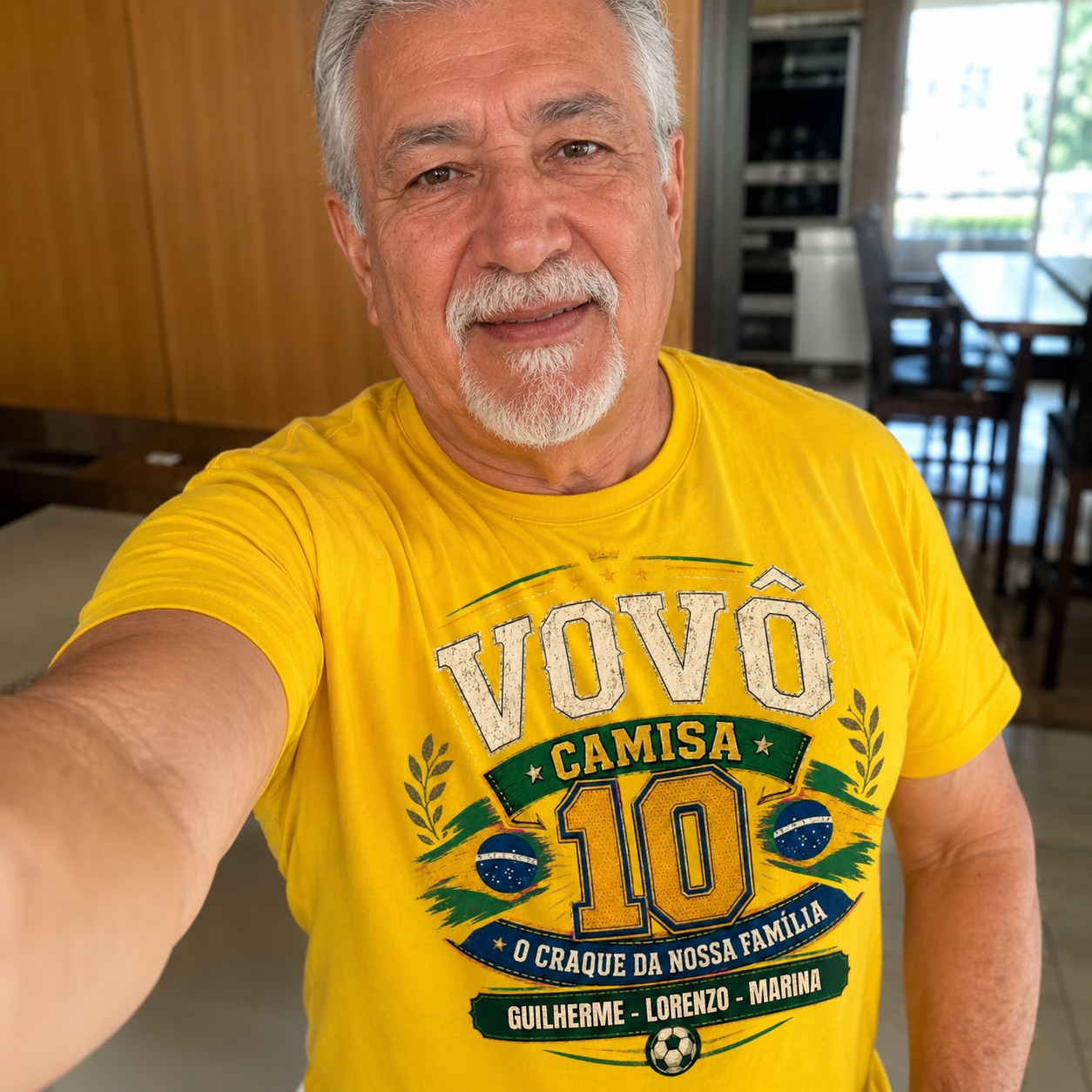 Vovô camisa 10