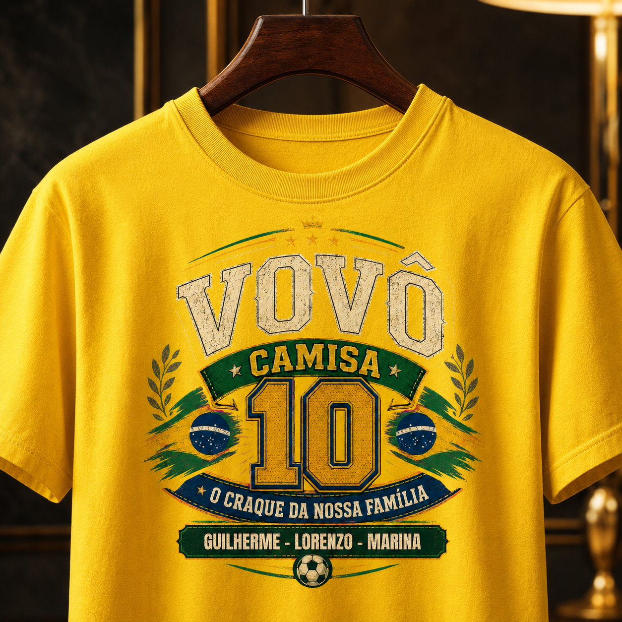 Vovô camisa 10