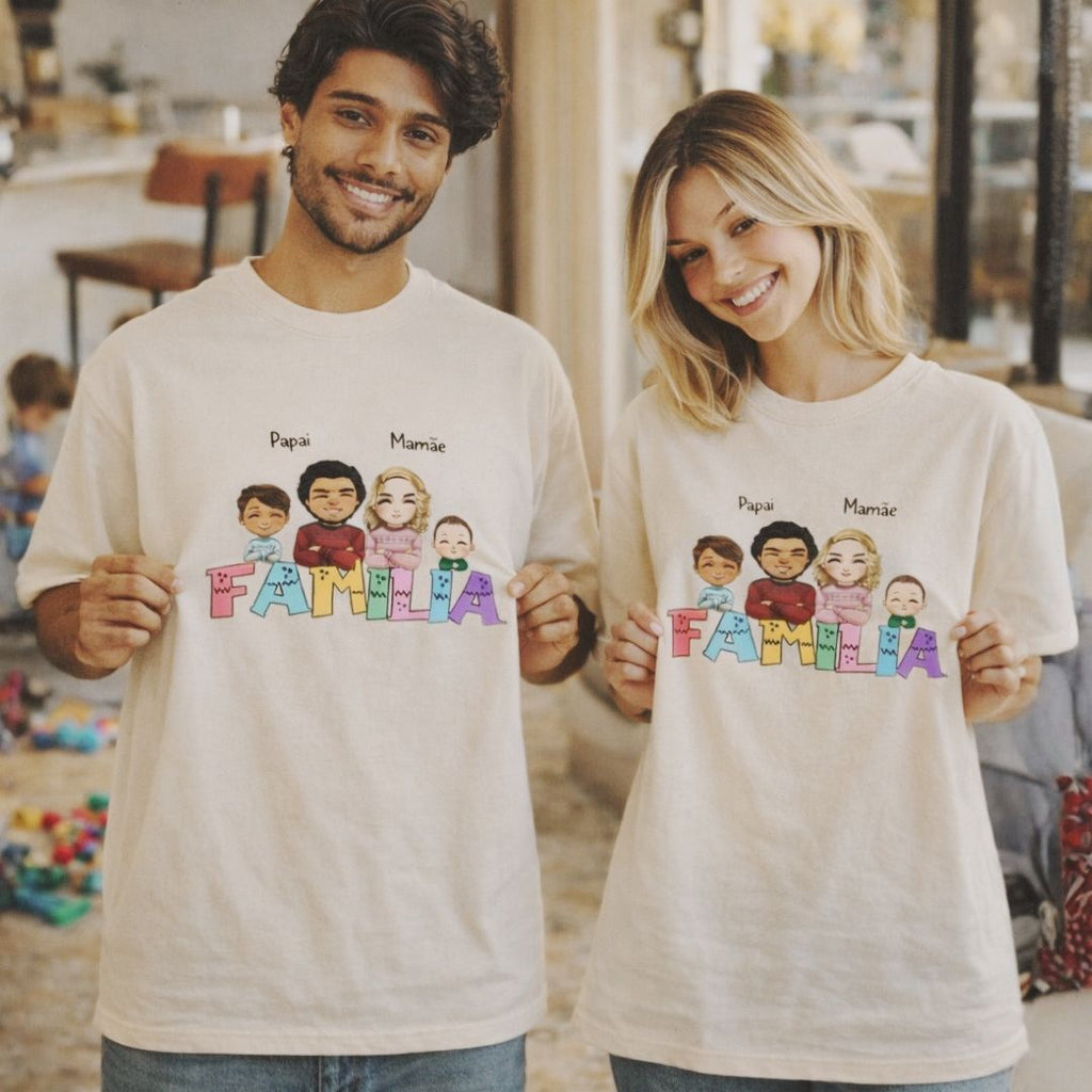 Raízes do amor (Off-White) - Oversized