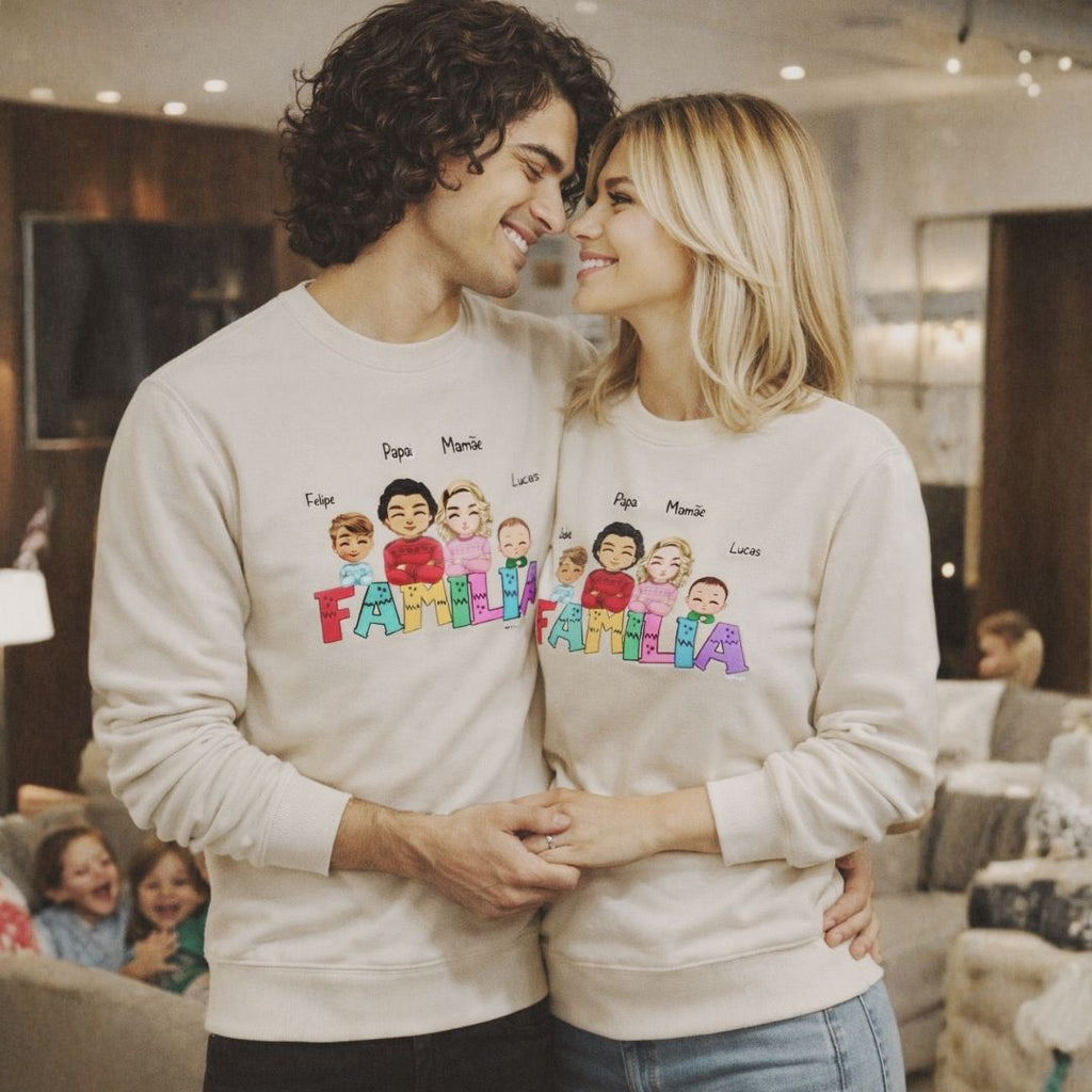 Raízes do amor (Off-white) - Suéter