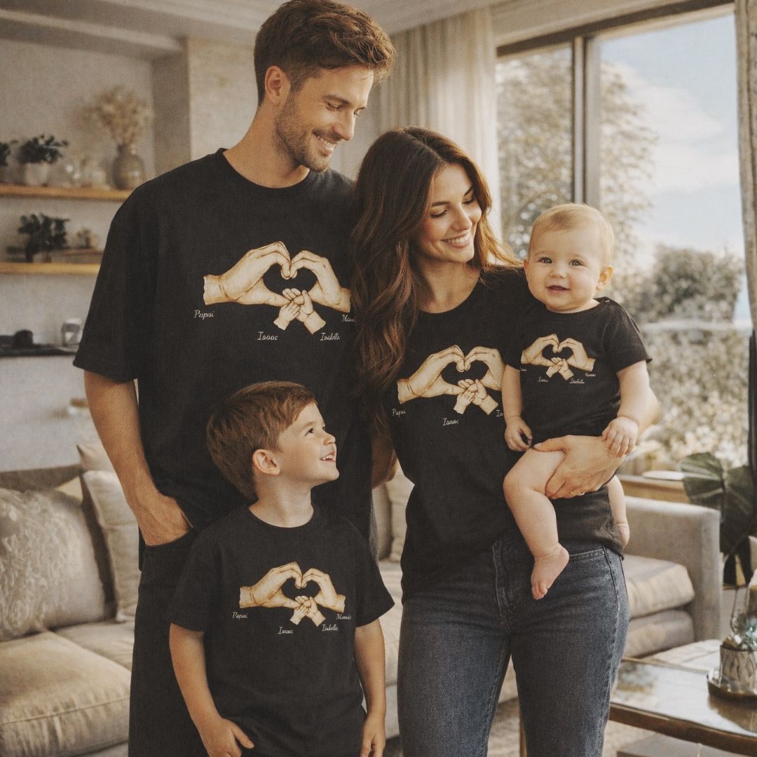 Mãos Dadas Estaremos Sempre Juntos - Algodão Peruano