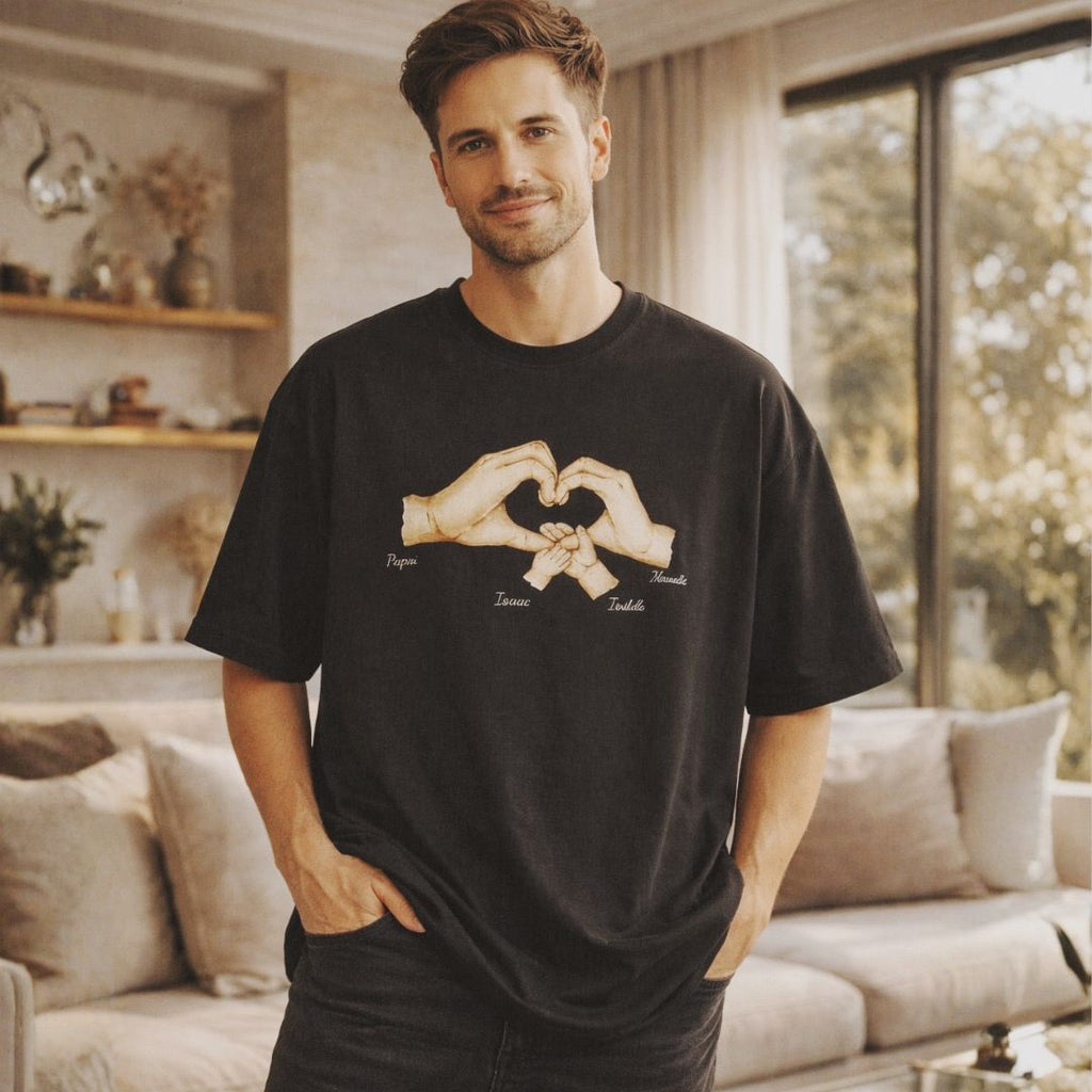 Mãos Dadas Estaremos Sempre Juntos - Oversized