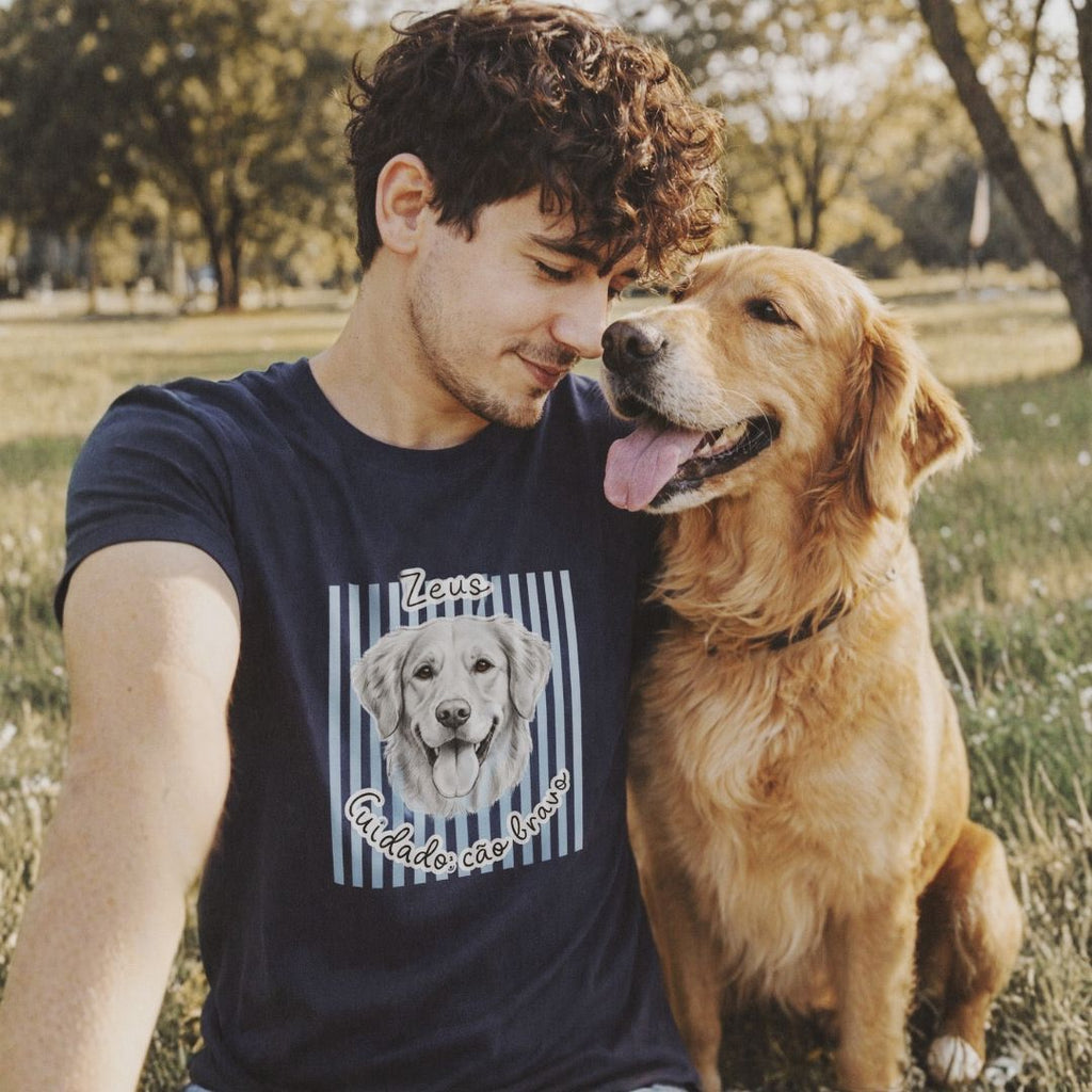 Meu pet em listras - Algodão Peruano