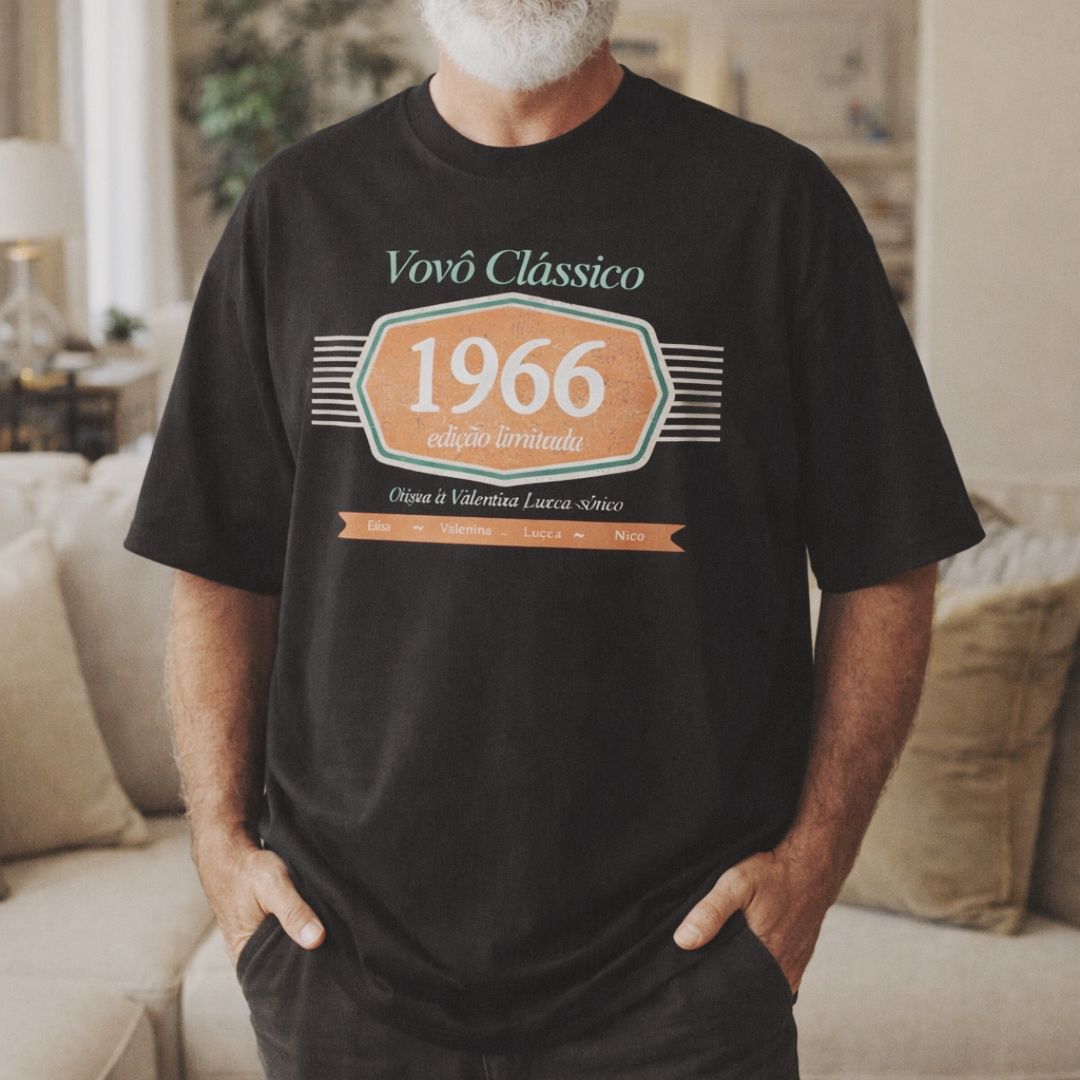 Vovô Vintage - Oversized