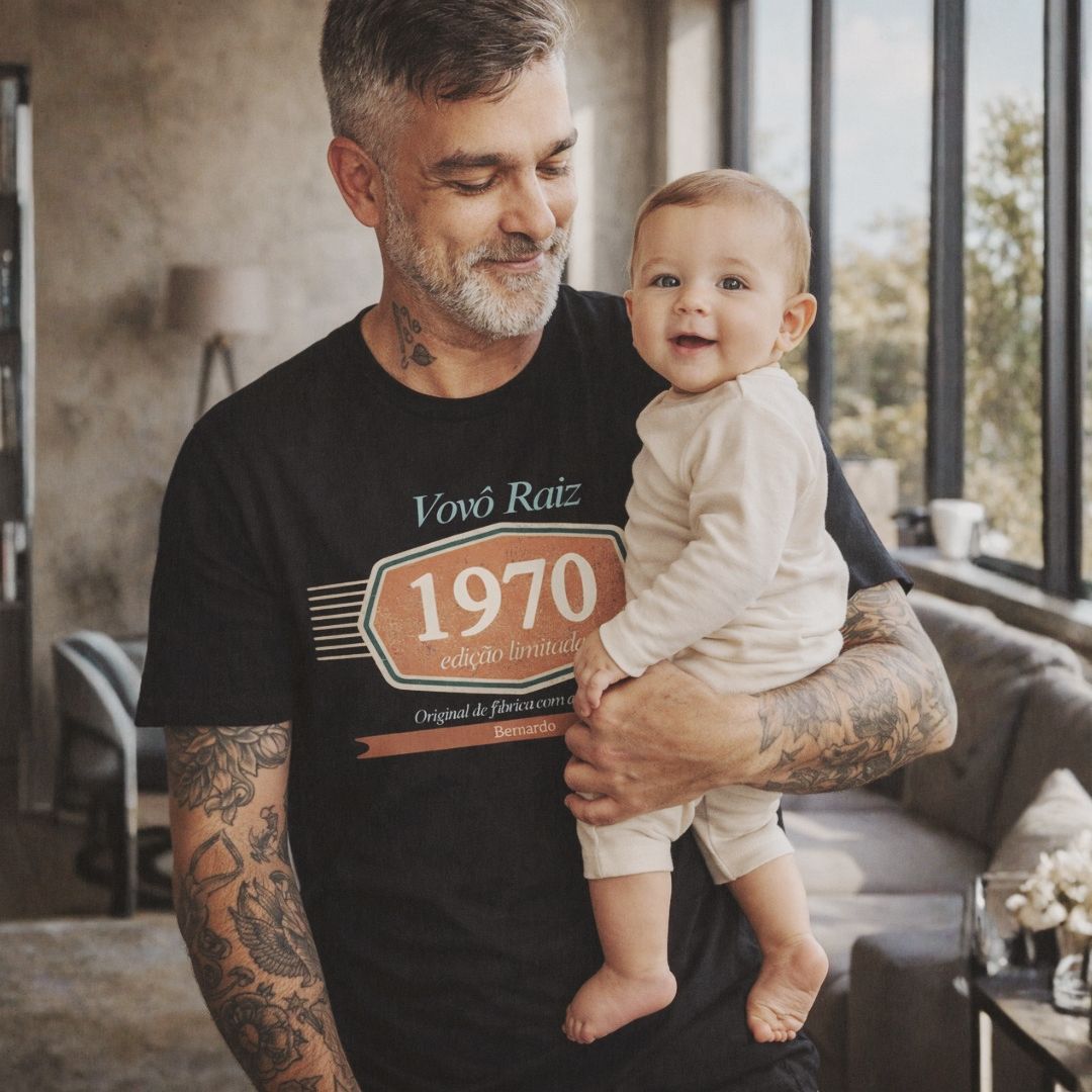 Vovô Vintage - Algodão peruano