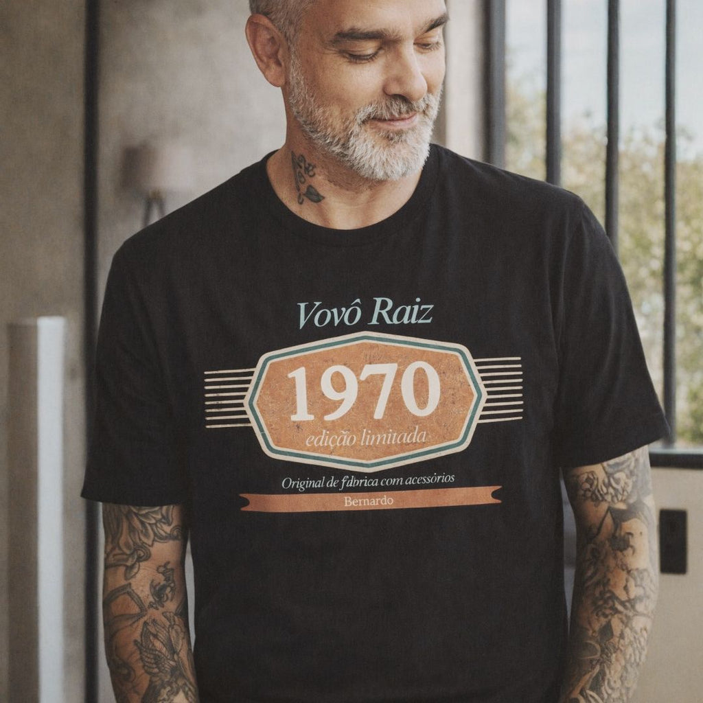 Vovô Vintage - Algodão peruano