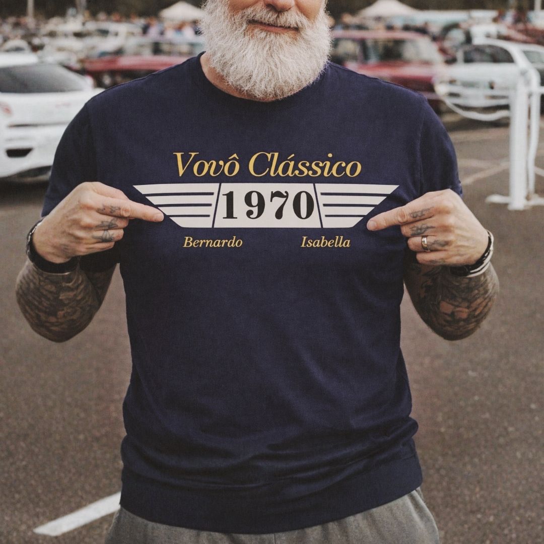 Vovô Clássico - Algodão Peruano