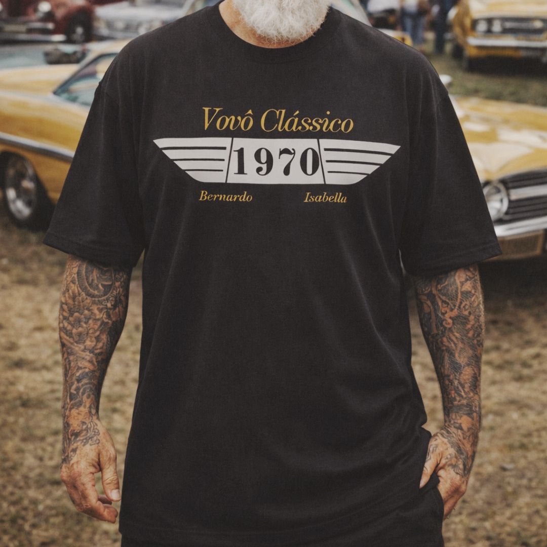 Vovô Clássico - Oversized