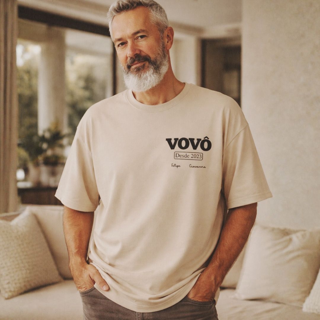 Vovô desde - Oversized