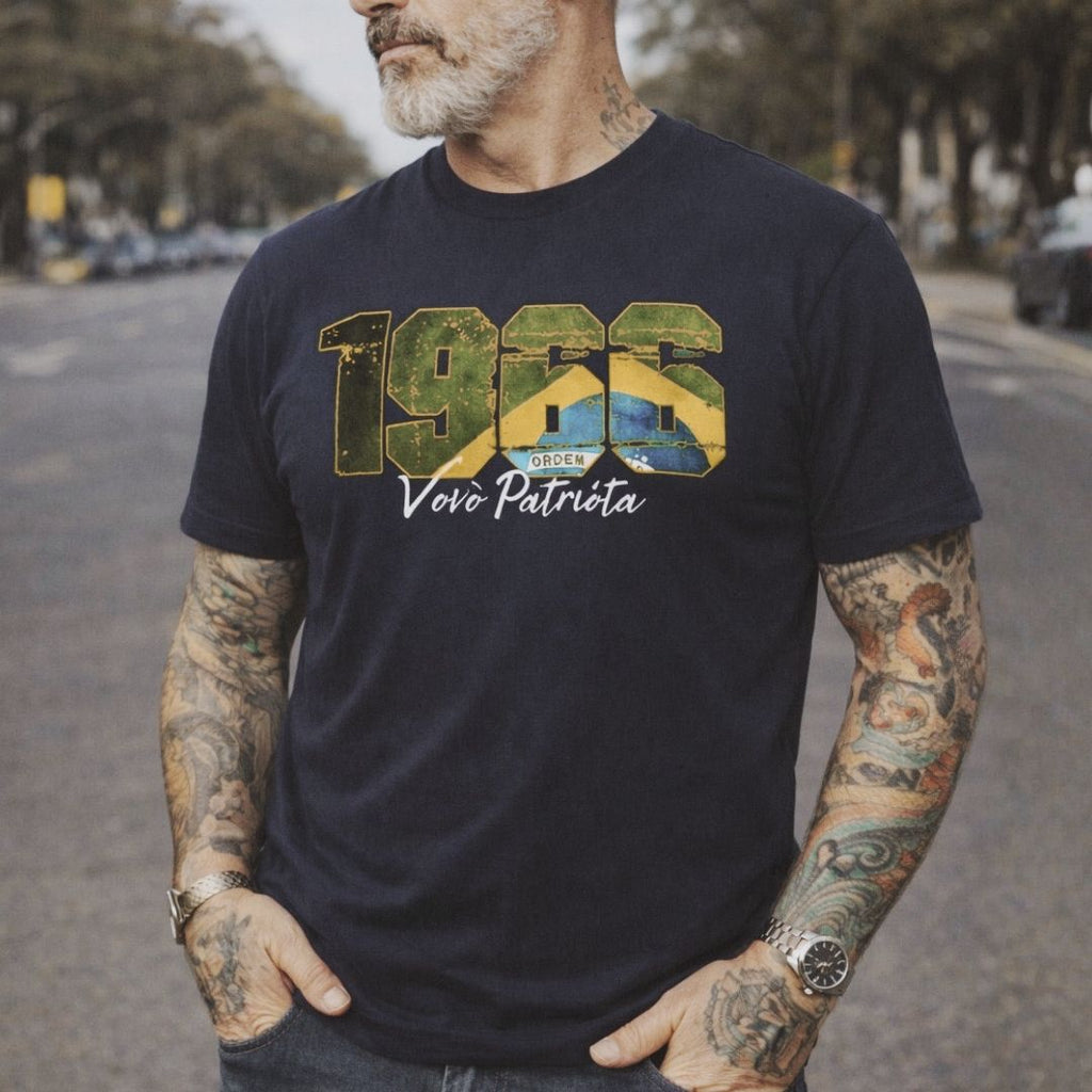 Vovô Patriota - Algodão Peruano