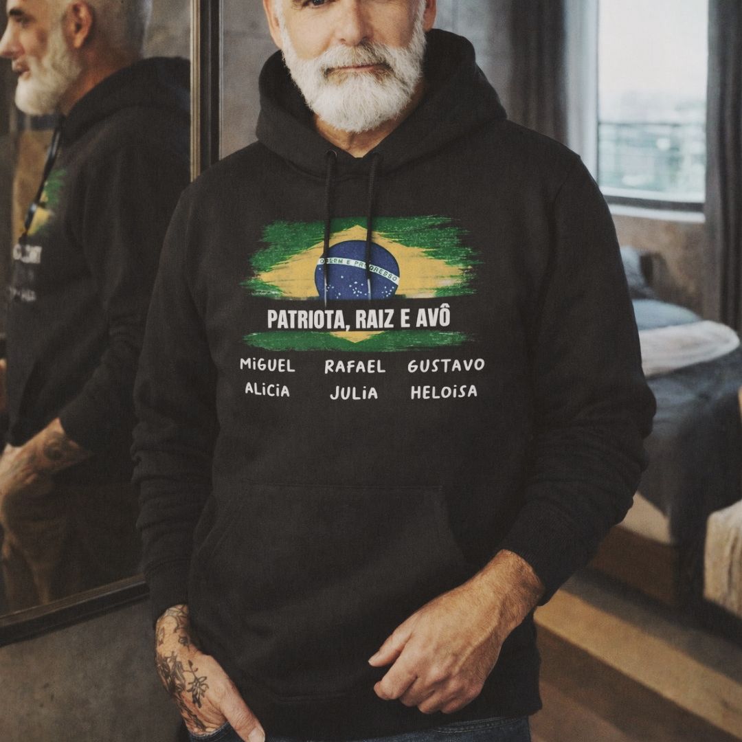 Melhor vovô do Brasil - Hoodie
