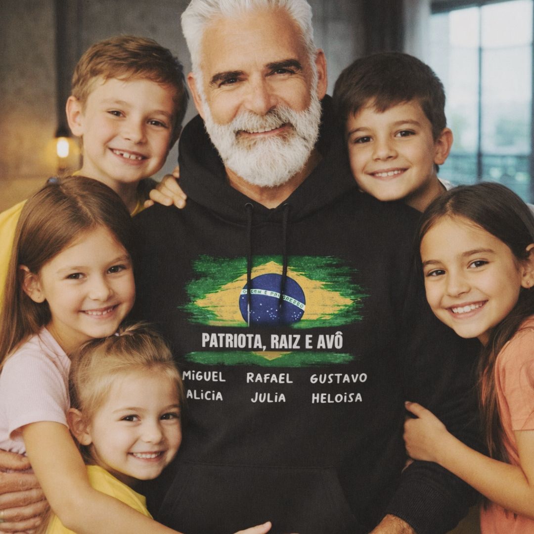 Melhor vovô do Brasil - Hoodie