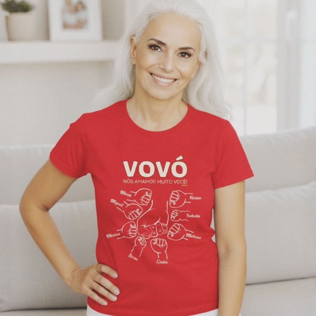 Vovó, nós amamos muito você!