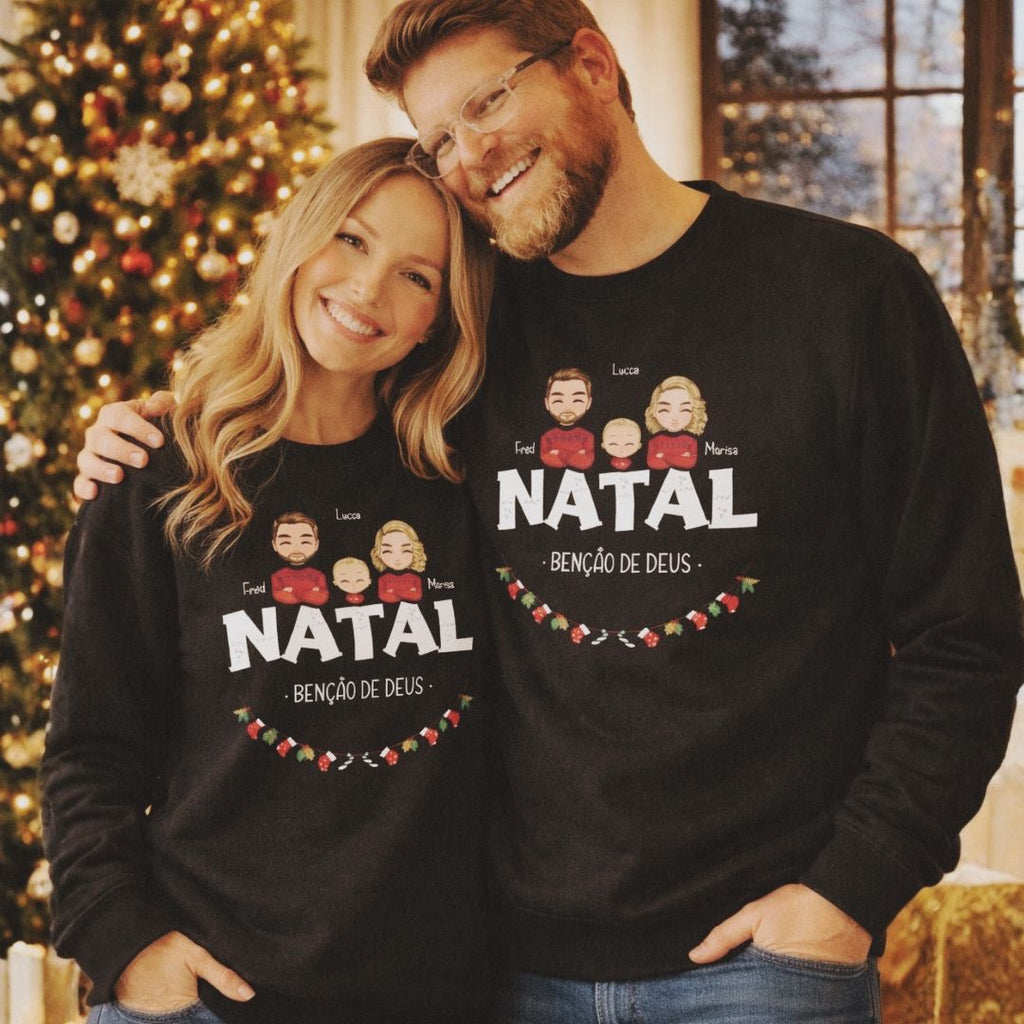 Família Natalina - Suéter