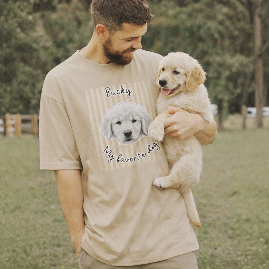 Pet em listras - Oversized