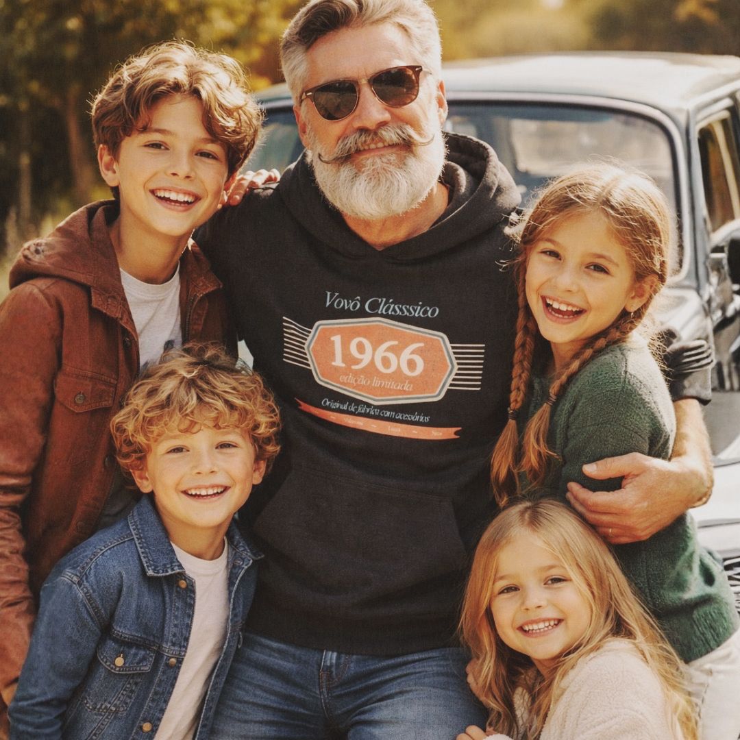 Vovô vintage - Hoodie