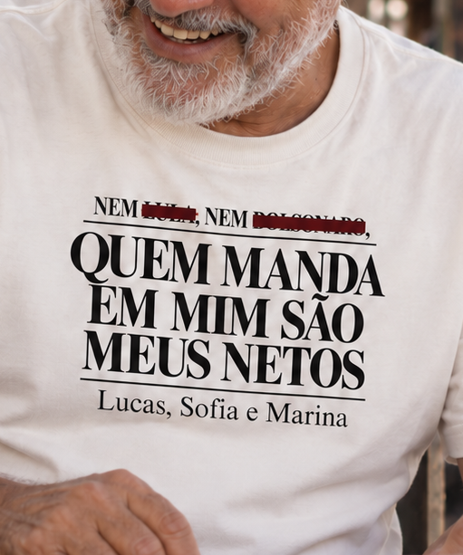 Quem manda em mim são meus netos