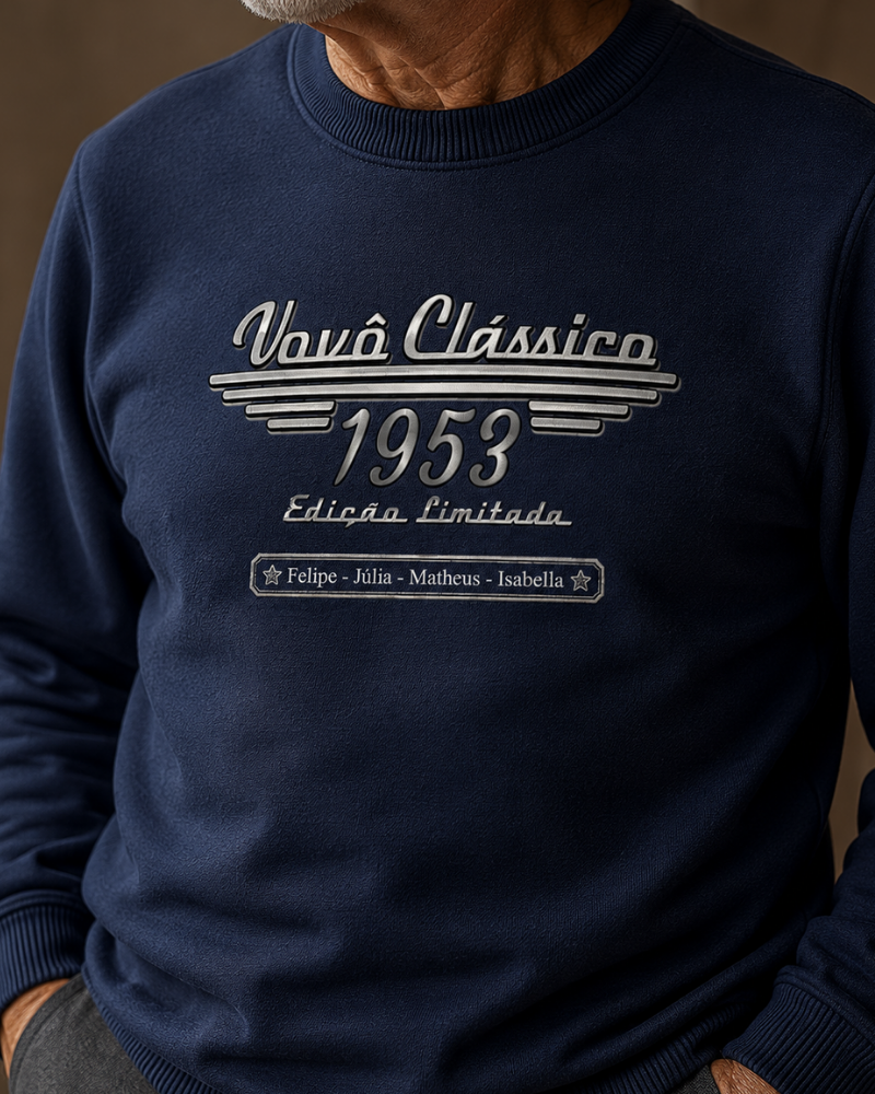 Vovô Clássico edição limitada - Suéter